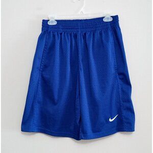 Men's Nike Mesh Basketball Shorts Size Small Royal Blue Drawstring Elastic Waist